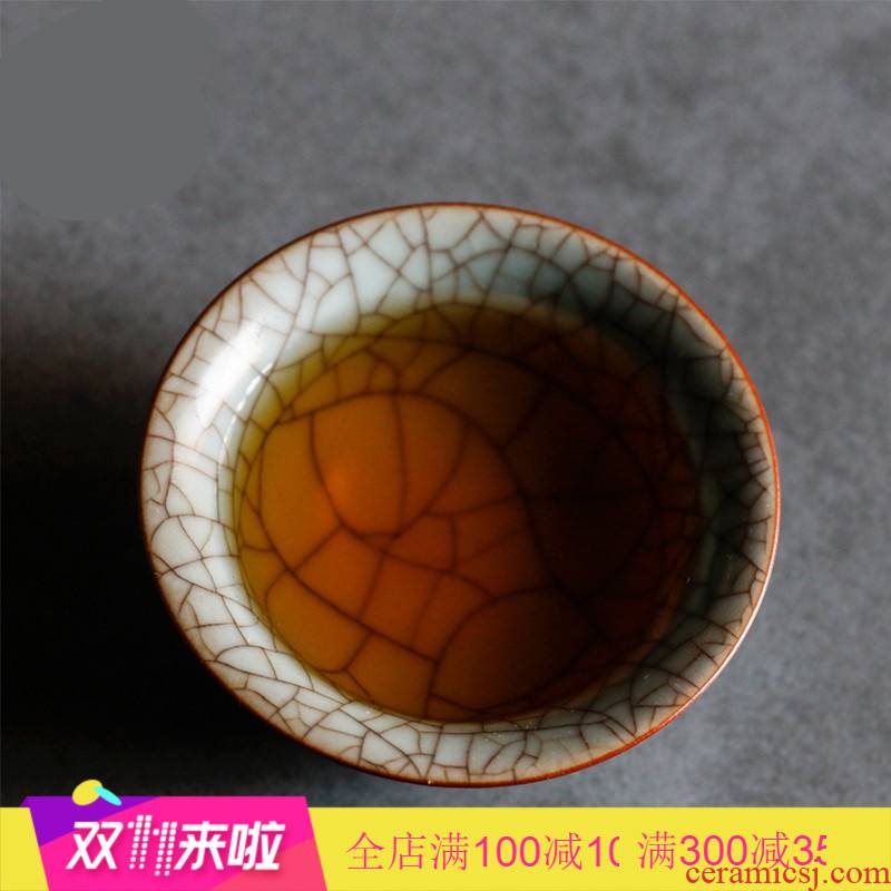 . Poly real boutique scene jingdezhen ceramic sample tea cup your up slicing can raise cups pu - erh tea kungfu tea cup
