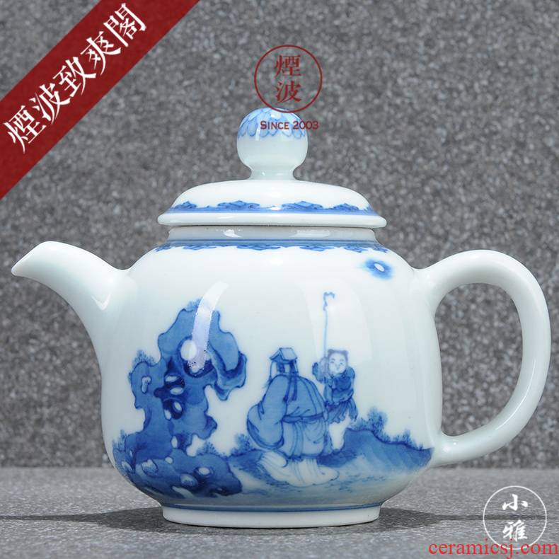 Jingdezhen made lesser money worship MiFei stone lesser RuanDingRong pomelos pot teapot tea CiHu
