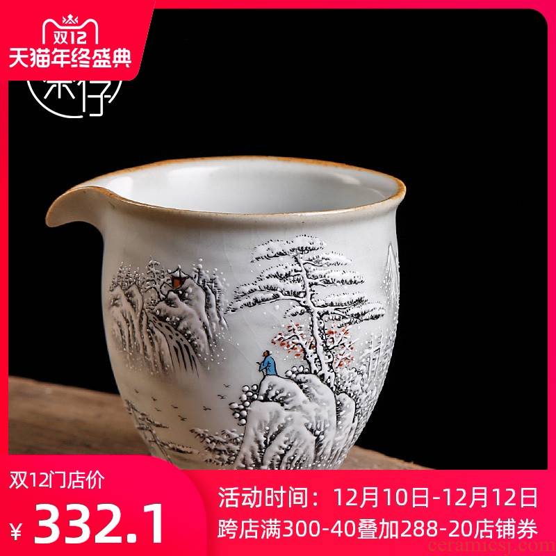 Pure hand draw your up jingdezhen ceramics fair keller manual points and cup and cup tea is tea sea kung fu tea accessories