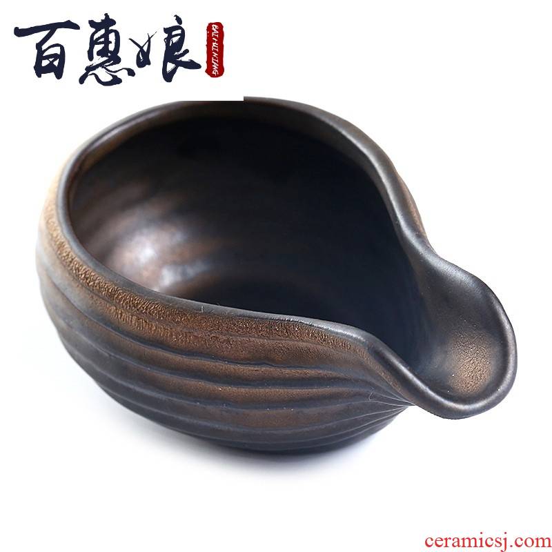 (niang jingdezhen ceramic glaze color metal tea tea run shovel tea is TSP take tea, tea holder tea tea