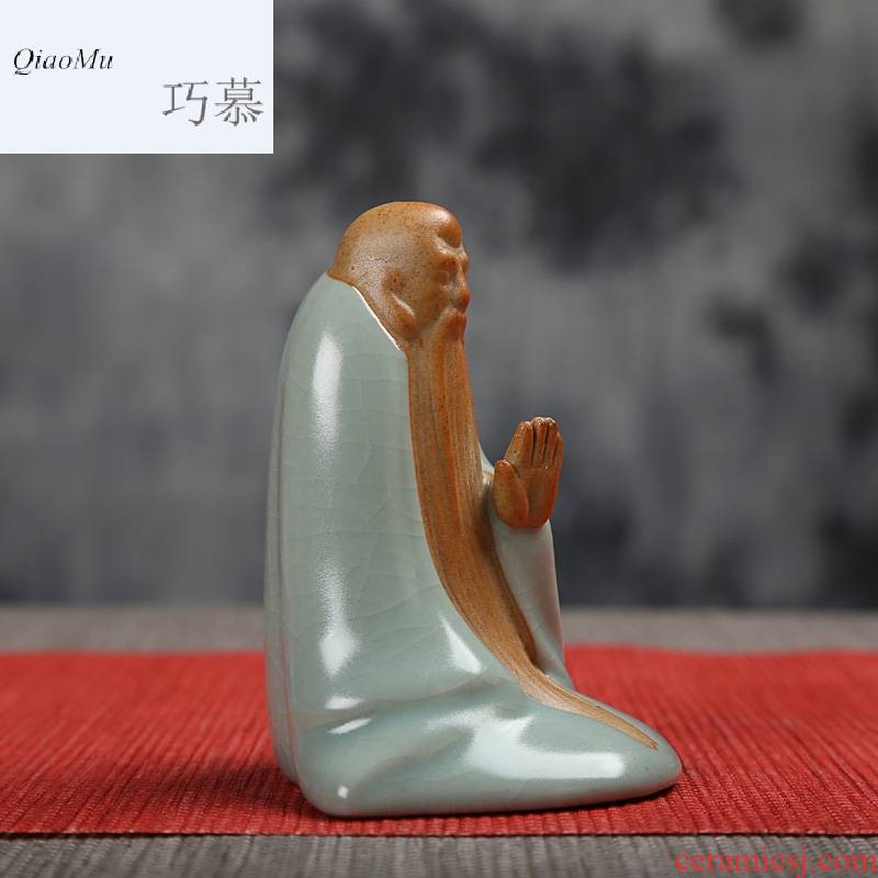 Qiao mu tea tea spoil your up familiar place your porcelain violet arenaceous handicraft can keep open the young monk ceramics
