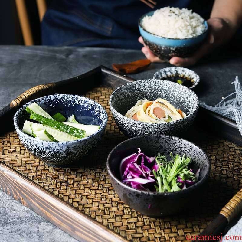 Creative move star household ceramic bowl dessert bowl of fruit salad bowl shaped bowl dish bowl snack bowl bowl of sushi