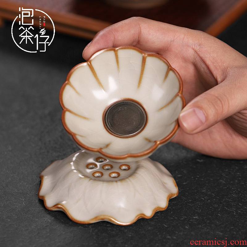 Make tea) filter mesh filter your up tea tea tea kungfu tea accessories stent ceramic tea every idea