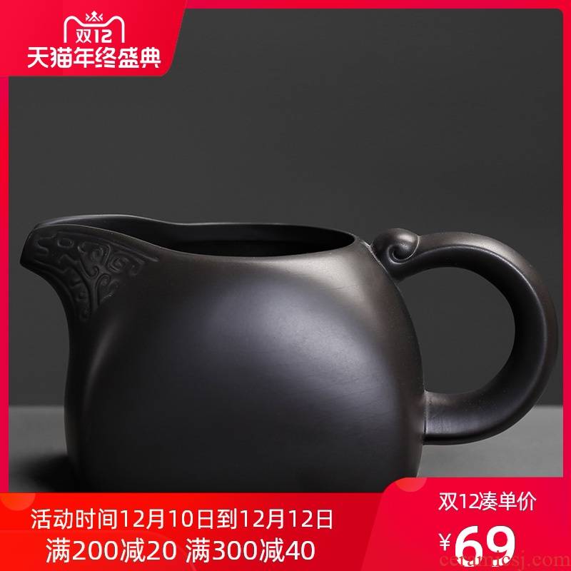 Reasonable purple sand pot of yixing kung fu tea is pure manual points home tea accessories imitation ceramic fair keller restoring ancient ways