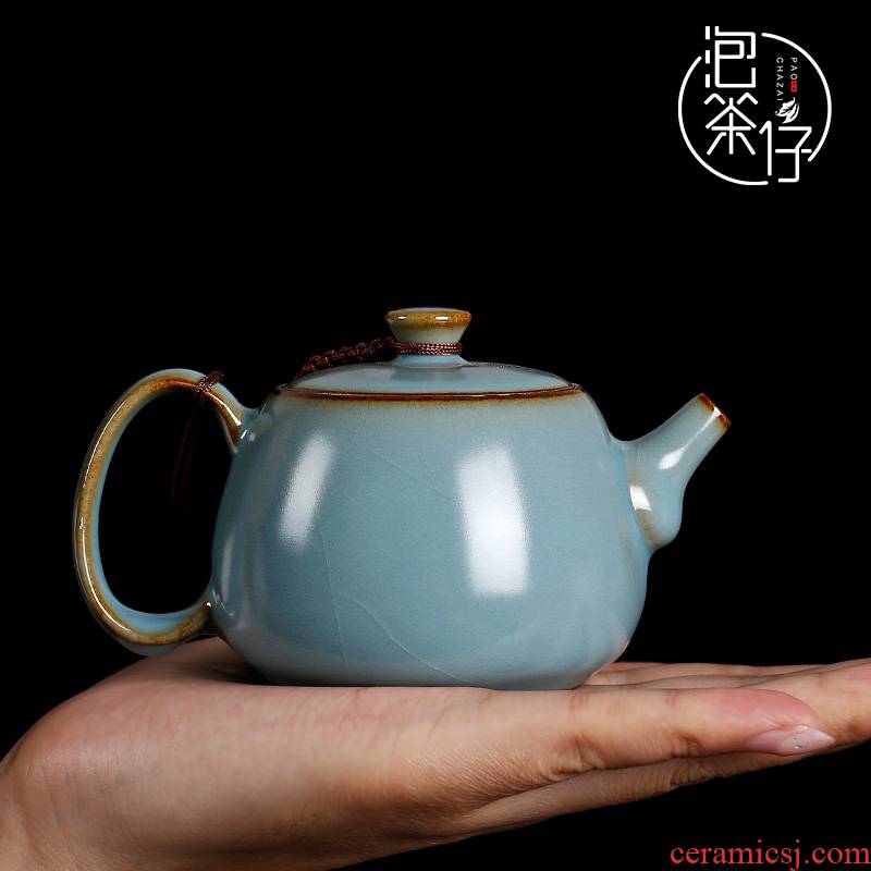 Pure manual open the slice your up ceramic teapot tea set single pot kunfu tea tea individual household to restore ancient ways small filter