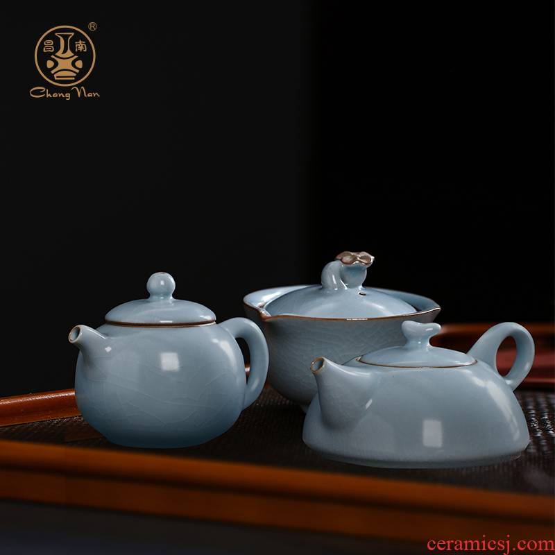 Chang south your up pot of tea mercifully kung fu tea teapot slicing can raise your porcelain undressed ore kung fu xi shi pot teapot