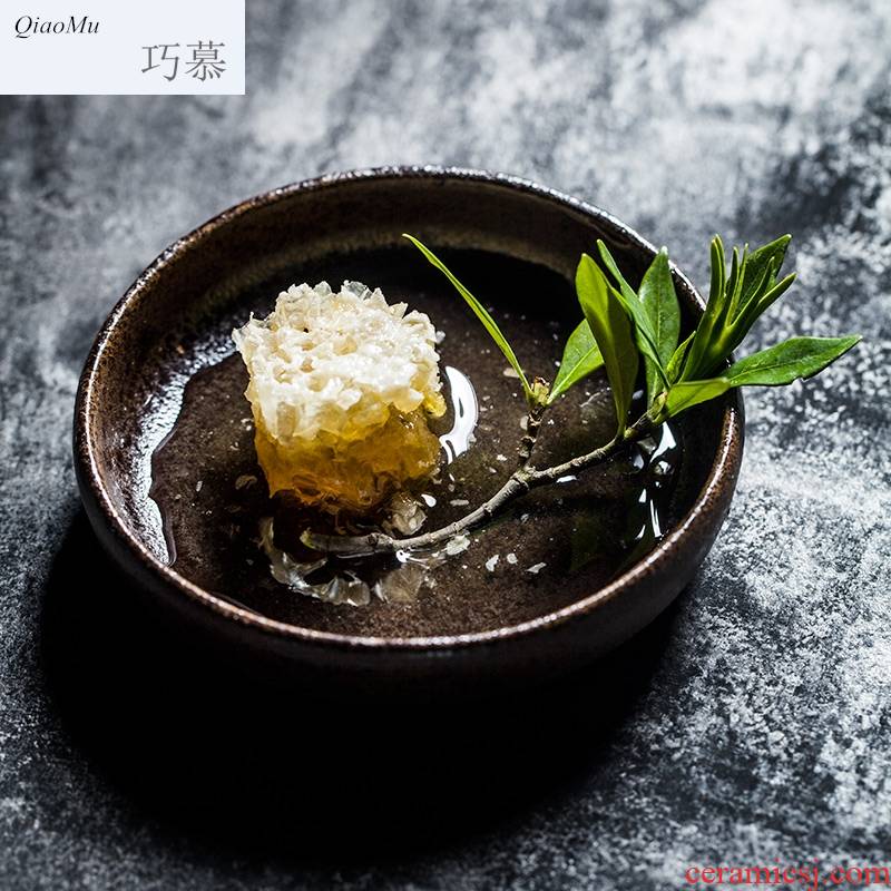 Qiao mu Japanese tableware ceramics small plate vinegar dish of soy sauce dish flavor dish dish dish creative snack plates