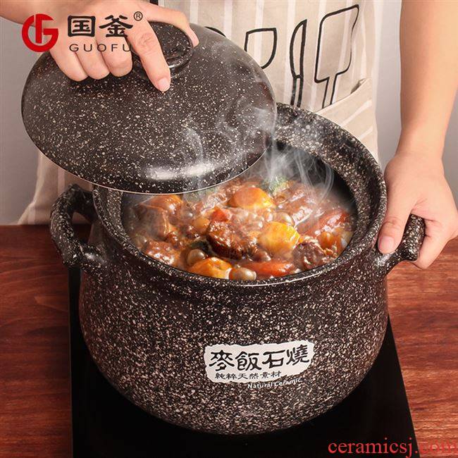 Gas for ceramic MaiFan sand pot induction cooker electric casserole stew with high temperature resistant simmering casserole stone bowl