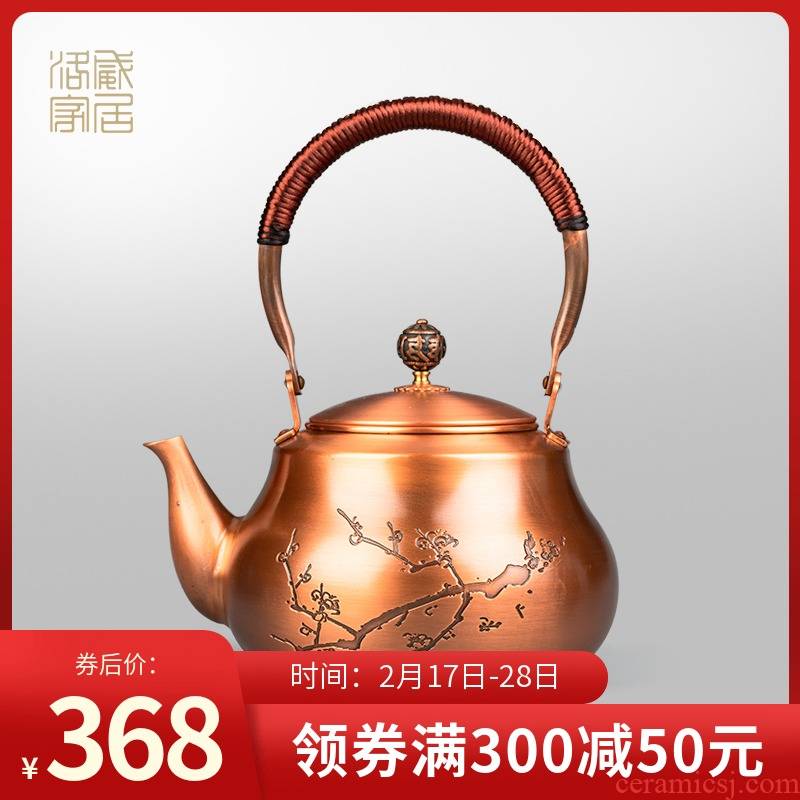 Restoring ancient ways, what cooking kettle manual kettle household electrical TaoLu teapot tea set to girder single pot of tea stove