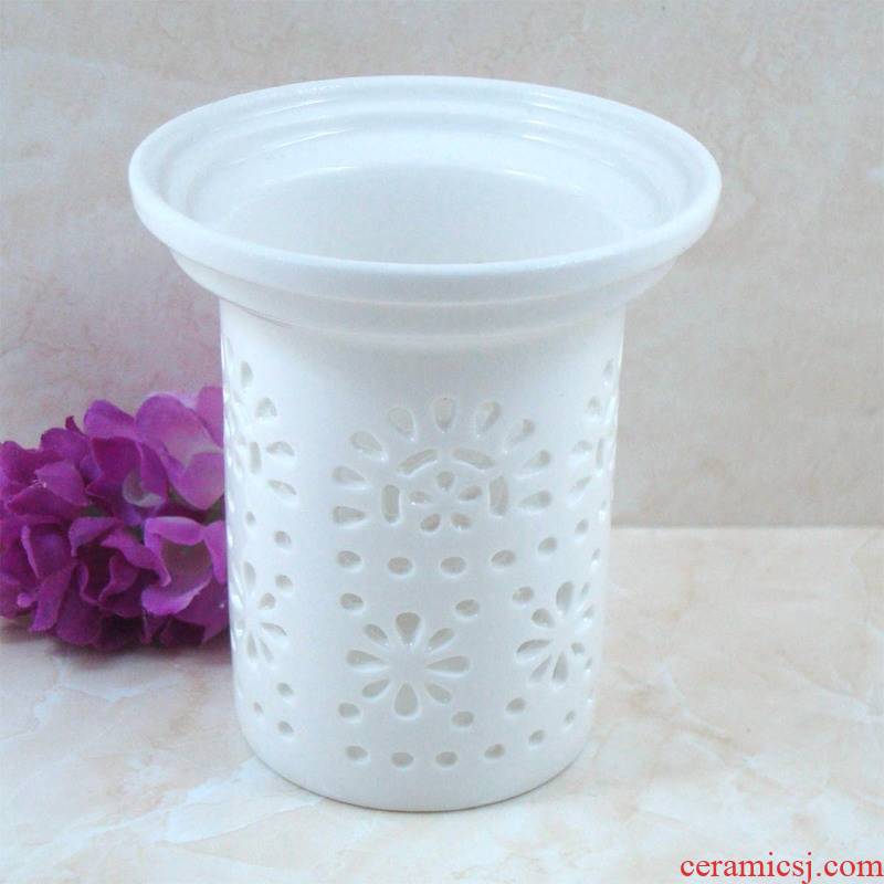 The Ceramic teapot filter) tea strainer every tea net kung fu tea accessories carving flower tea filter mercifully