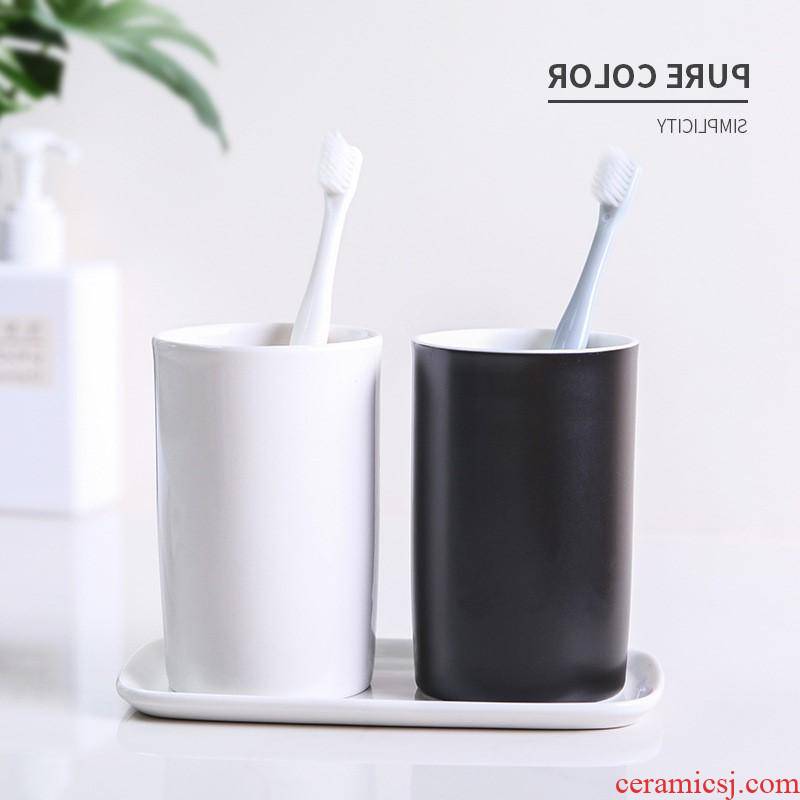 The kitchen ceramic gargle for wash gargle cup cup of milk for breakfast restaurant office cup hotel gift suit custom