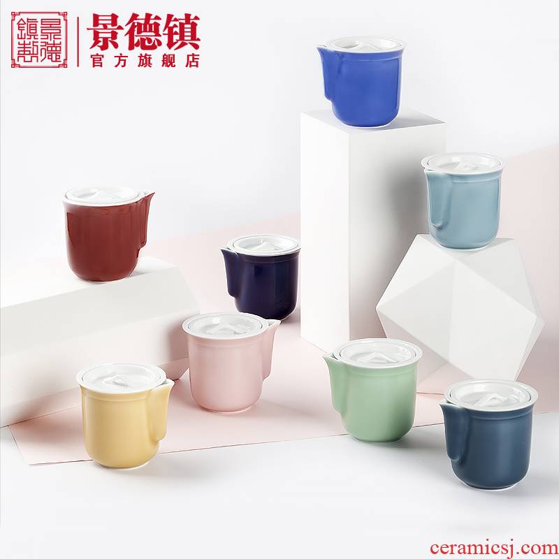 Jingdezhen flagship store portable package travel kung fu tea set is suing the mini crack cup shock package contracted