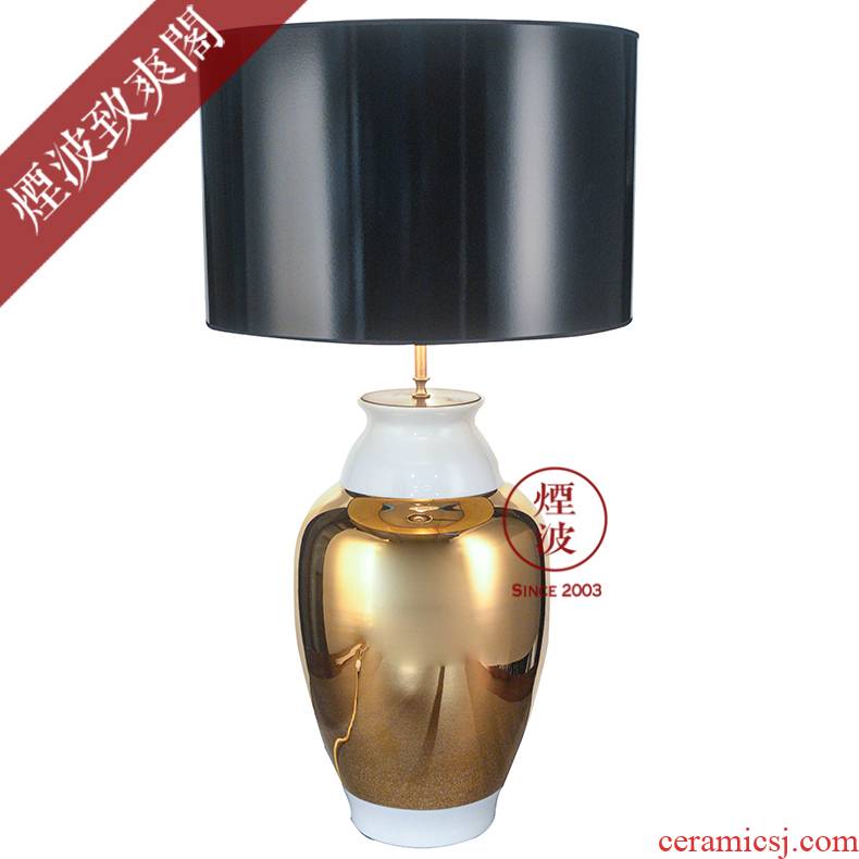 German mason MEISSEN mason meisen porcelain lamp Cosmopolitan 18 k gold furnishing articles