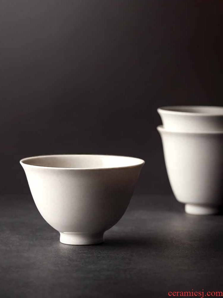About Nine soil manual zen plant ash glaze ceramic sample tea cup Japanese charm of kung fu tea cup home a single master