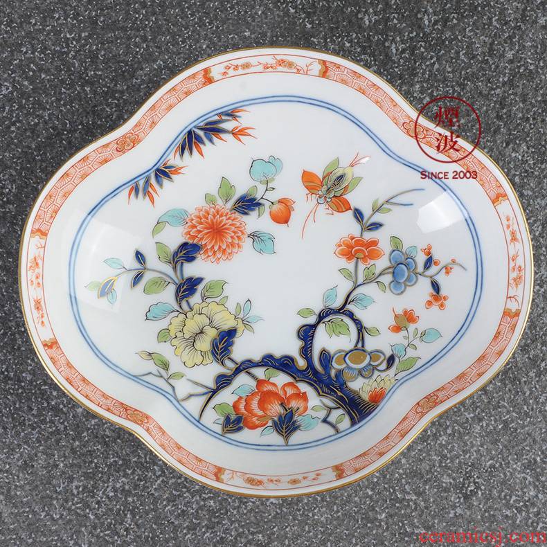 Mason MEISSEN porcelain, Germany in 1986 a new chapter in the style in Ivan wind flower porcelain plate
