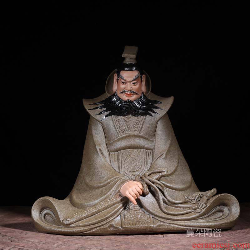 Cao Cao characters ceramic porcelain its furnishing articles furnishing articles qin shihuang its porcelain history the emperor
