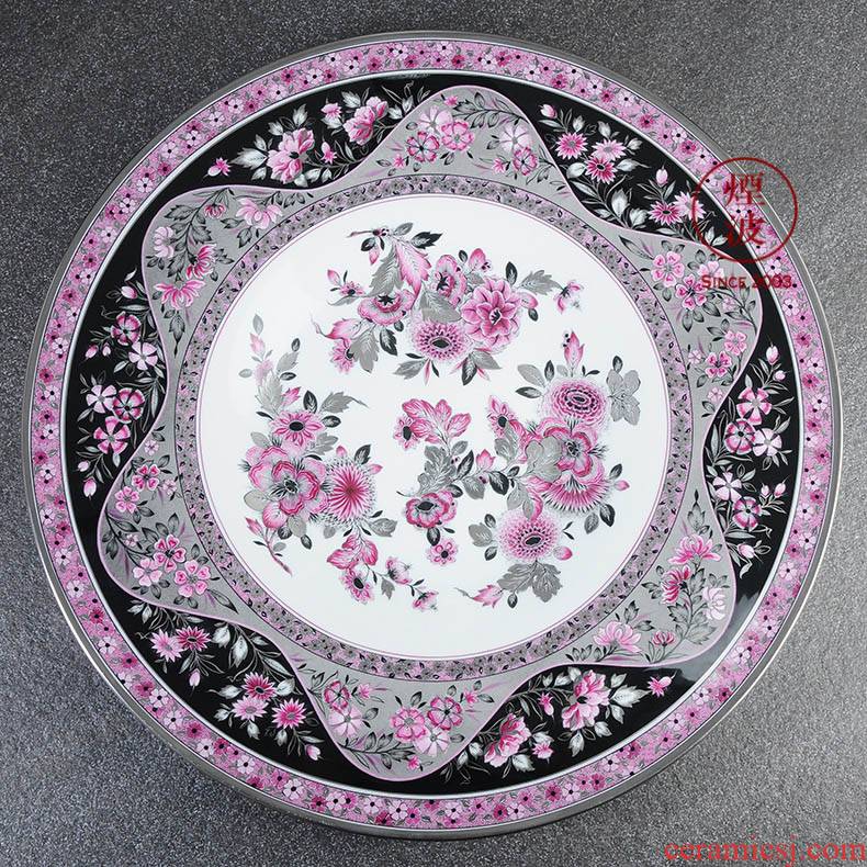 German mason MEISSEN meisen porcelain set limit to work the new color made the wind plate plate