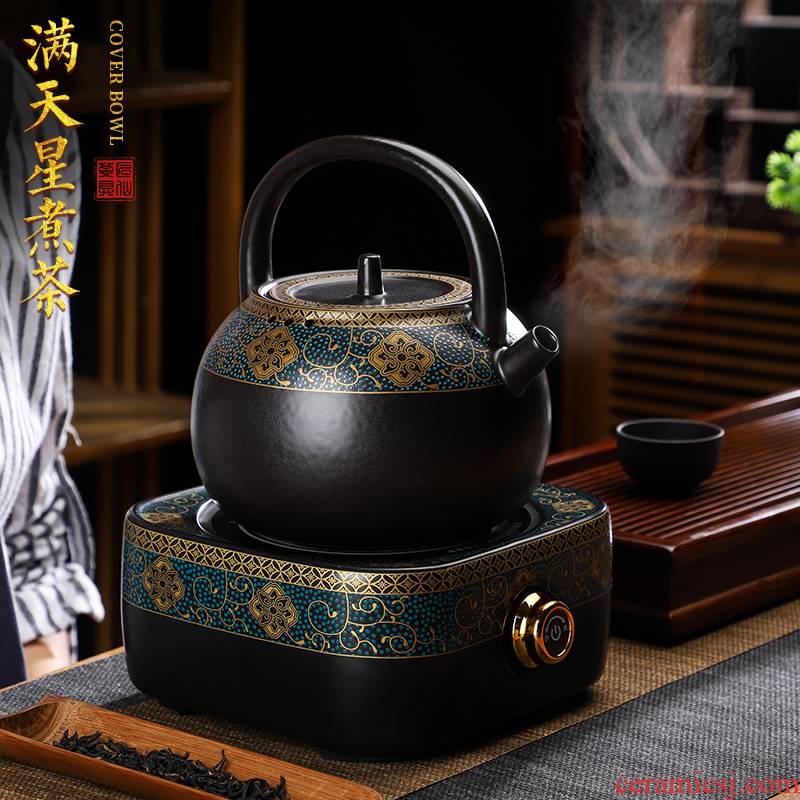 Artisan fairy electric TaoLu cooked this teapot suits for domestic office automatic'm teapot tea ware web celebrity side