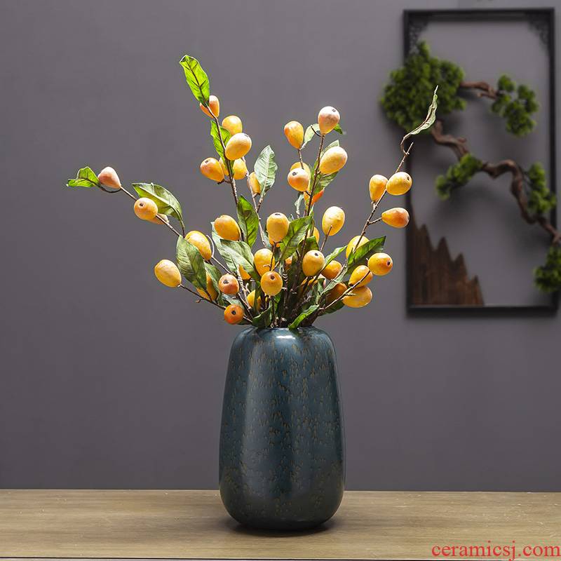 New Chinese style American - style jingdezhen ceramic vase furnishing articles sitting room porch decoration to the hotel a home stay facility flower flower crafts