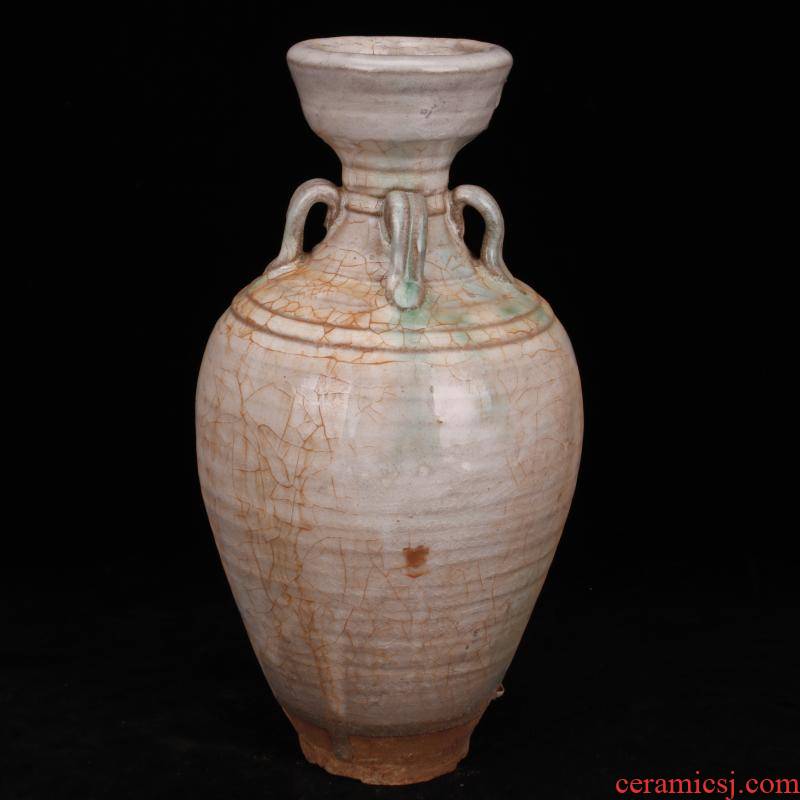 Jingdezhen imitation antique masterpieces in tang dynasty unearthed antiques wide expressions using bottle four xi folk to collect old antique furnishing articles