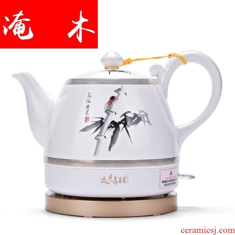 Submerged wood single pot of ceramics in the teapot household kung fu tea kettle Japanese health tea pot to boil tea