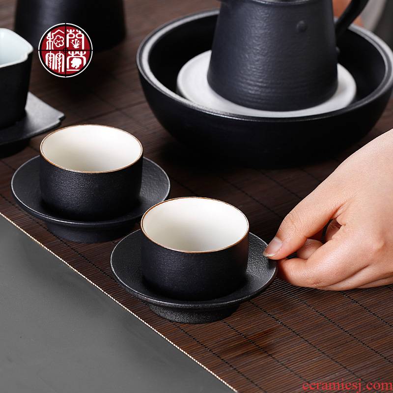 The Item kung fu tea cups with the master sample tea cup to ultimately responds water a cup cup mat cup suit thick ceramics