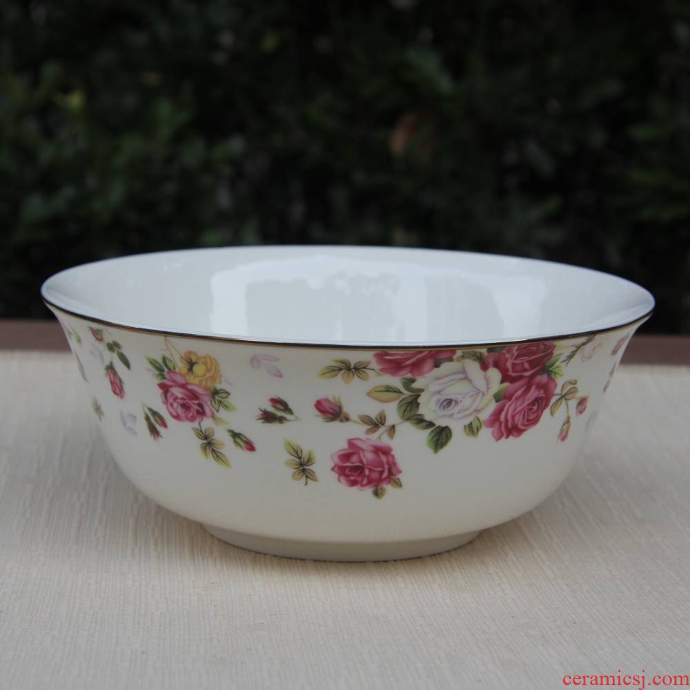 Qiao mu tangshan ipads porcelain flowers for 6 inch up phnom penh rainbow such as bowl warburg bowl of soup bowl Korean Japanese rainbow such as bowl dish bowl of chaos