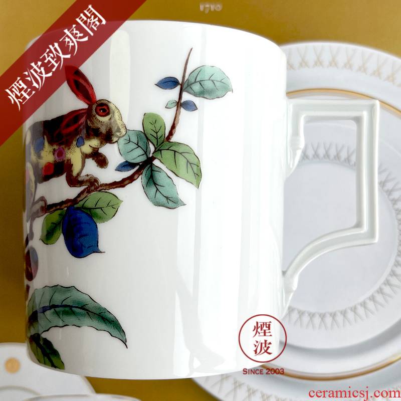 Germany Berlin MEISSEN mason porcelain series magic rabbit keller cup tea cups