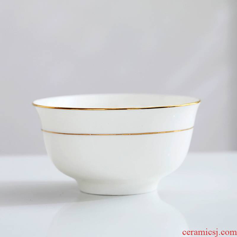 Jingdezhen bowls home eat rice bowl bowl up phnom penh porringer Chinese bowl of ipads China tableware rice bowls of household ceramic bowl