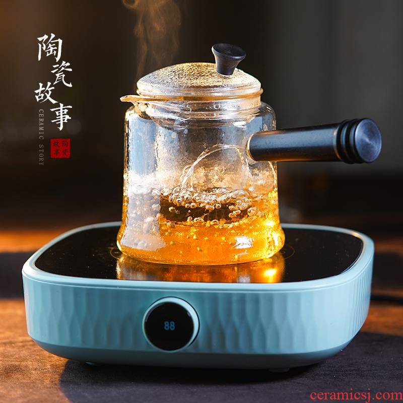Electric ceramic story TaoLu boiled suit household glass teapot tea high - temperature thickening single pot of tea stove to boil tea