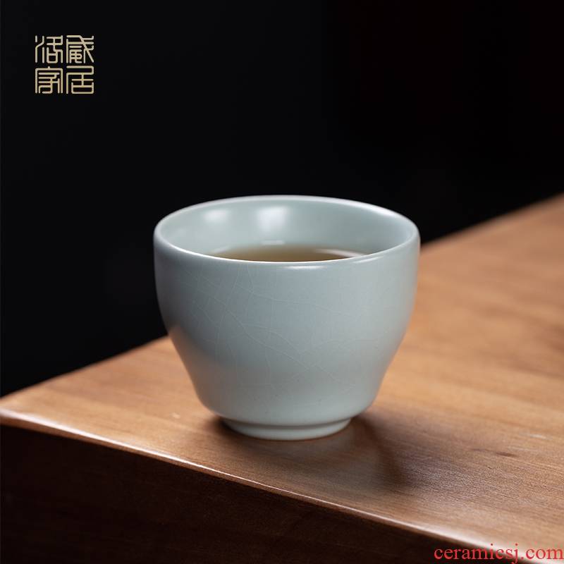And your up sample tea cup archaize ceramic cups kung fu tea set personal single CPU slicing can raise the use master CPU