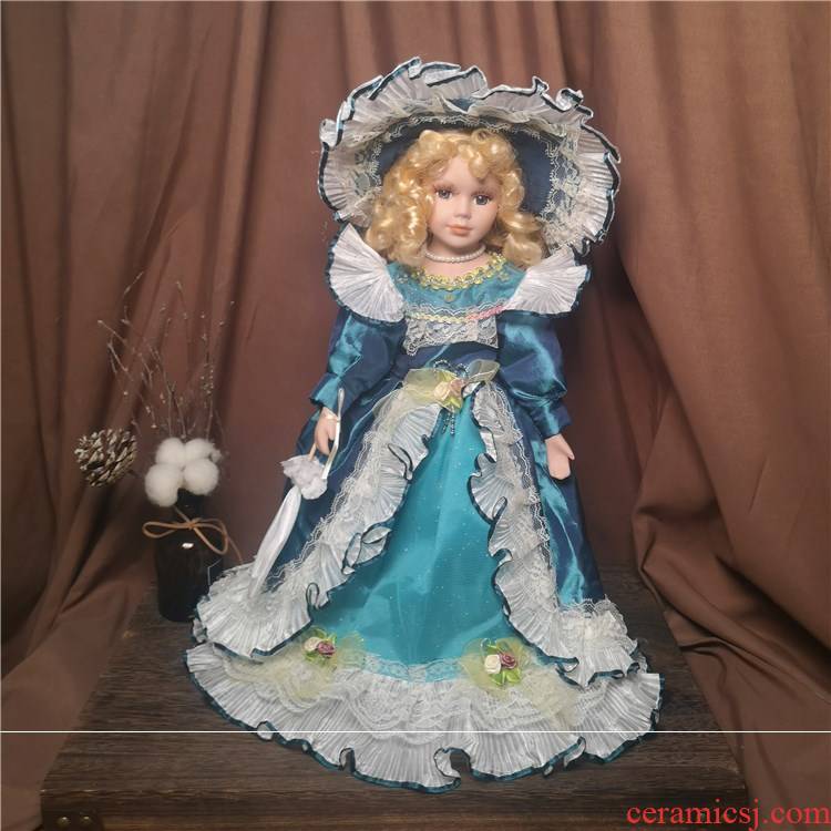 41 the present Russia beautiful house furnishing articles export collection decoration of ceramic doll house cm doll in Europe and America
