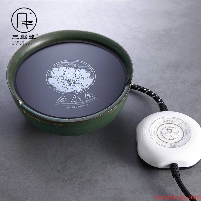 Three frequently hall electric TaoLu tea stove home cooked meal mini iron pot of boiled tea S81012 small ceramic Ming stove