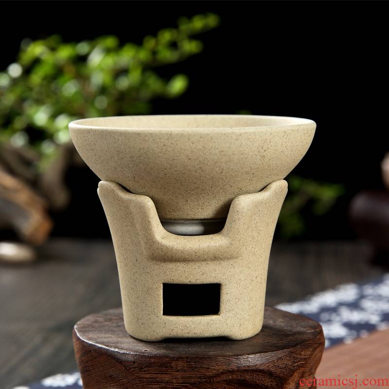 Qiao mu QGZ kung fu tea accessories coarse pottery) tea tea every ceramic tea filter filter restoring ancient ways of tea
