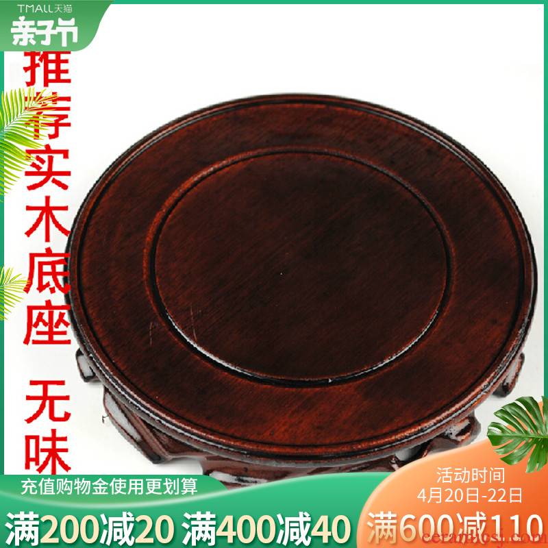 Vase buy real wood base not only sell to contact customer service modify the freight