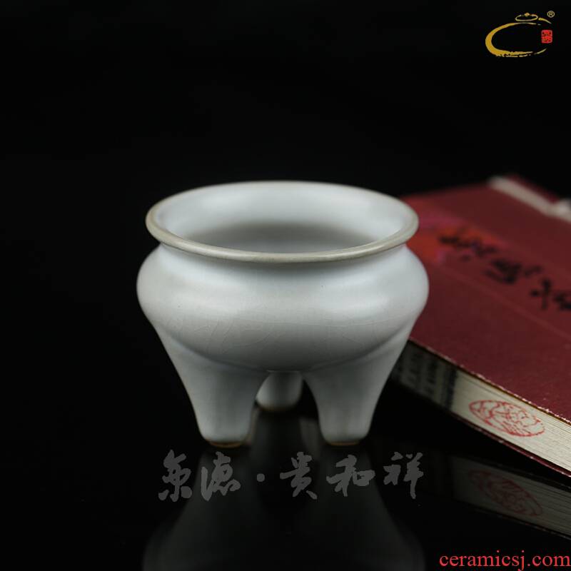 Jing DE and auspicious aloes incense coil sandalwood longquan celadon aromatherapy furnace archaize ceramic tower of fragrance incense buner