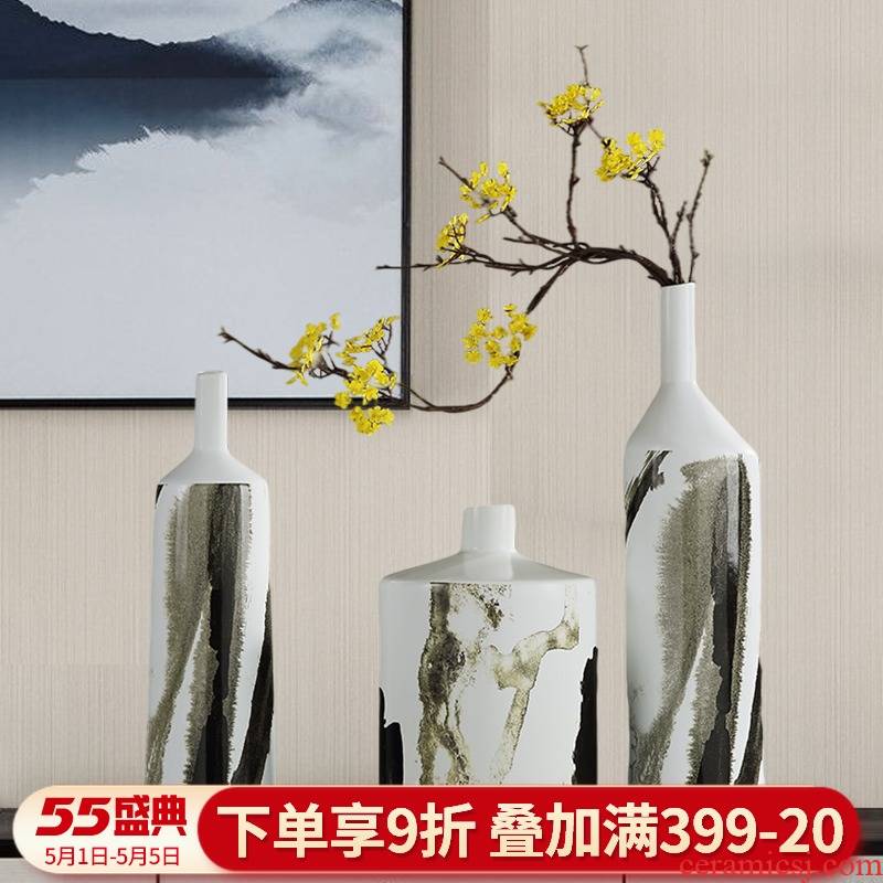 New Chinese style vases, ceramic flower arranging TV ark, place of the sitting room porch between example teahouse decoration home decoration