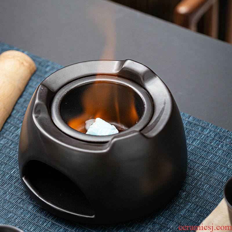Japanese tea base solid alcohol charcoal'm stove temperature furnace boiling kettle zen tea tea accessories