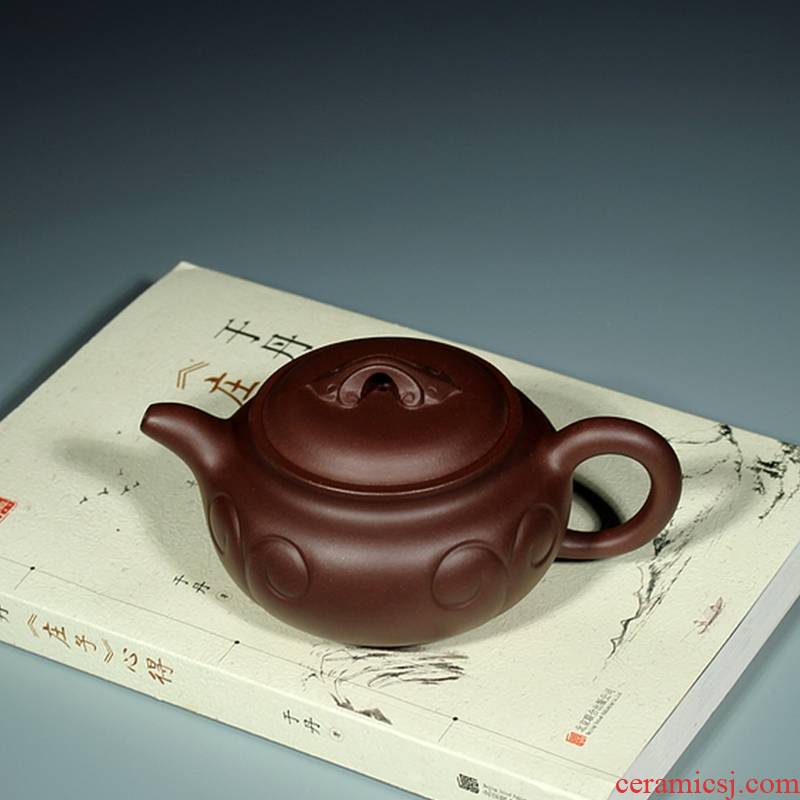 Qiao mu MY yixing purple sand teapot all real product manual craft boutique like archaize of famous kung fu tea set