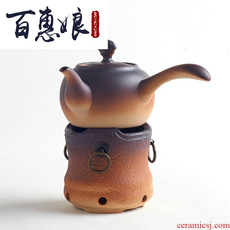 (home users is the wild spirit lamp ceramic wine boiling tea ware furnace'm earthen POTS small warm tea stove tea kettle