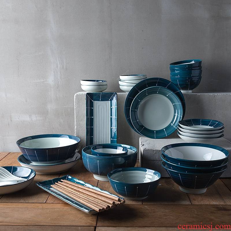 Qiao mu DY European tableware suit ceramic bowl dish dish creative household food bowl of soup bowl of rice bowl fish dish plate