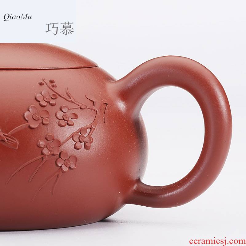 Yixing dahongpao qiao mu SU shih ores are it to maintain the tea ultimately responds tea pot kung fu tea set, 150