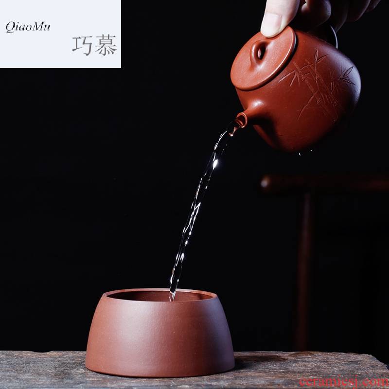 Qiao mu HM yixing ores are it by the manual kung fu tea set office zhu mud kaolinite gourd ladle pot of the teapot