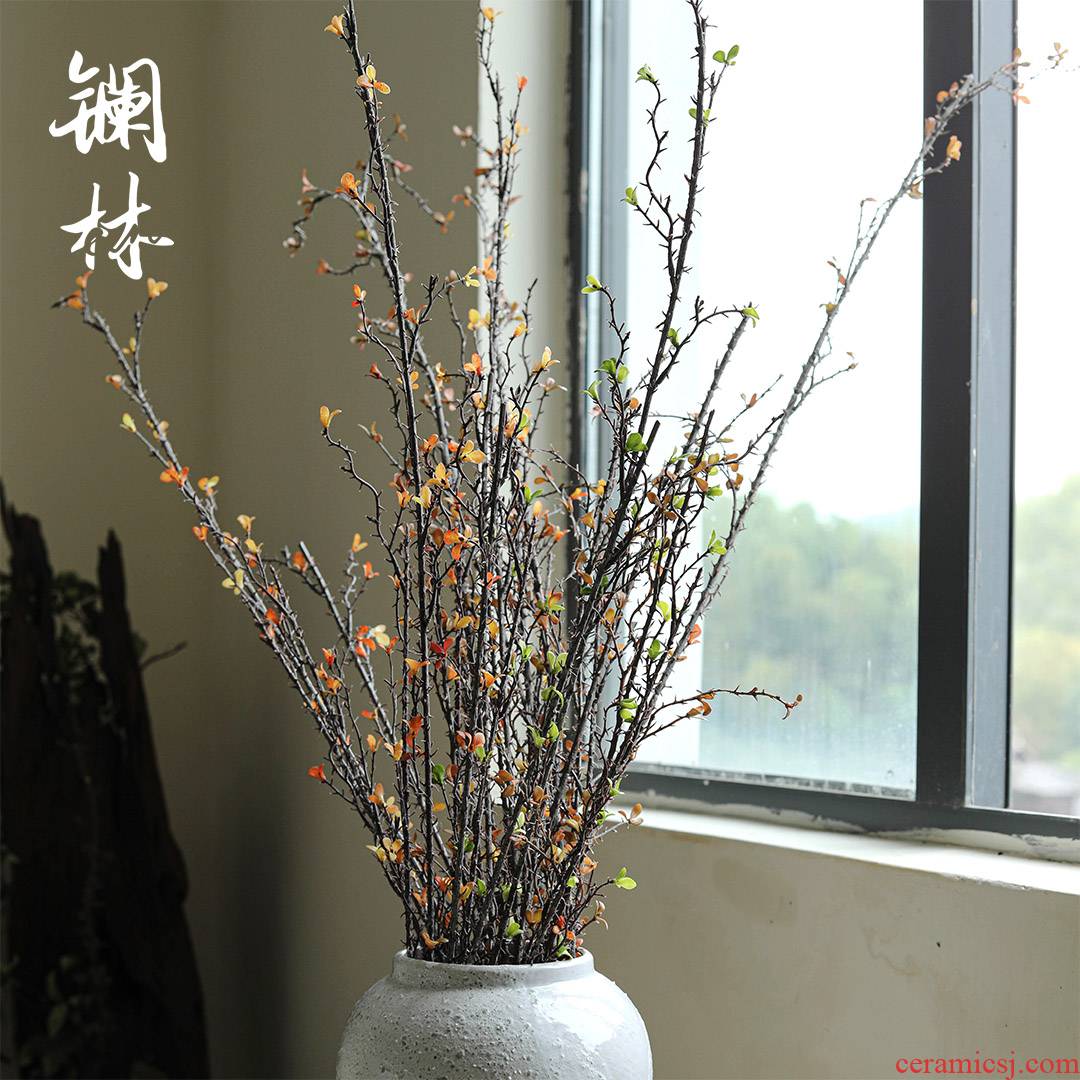 New Chinese style simulation branches for the coarse branch bearing child decorate restoring ancient ways is a thorn deadwood wabi-sabi wind soft outfit of a home furnishing articles