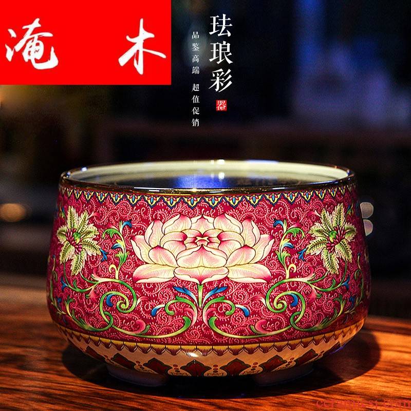Flooded the new wood warbler song to burn the enamel color TV TaoLu household tea tea stove furnace special motion clay POTS iron pot silver pot