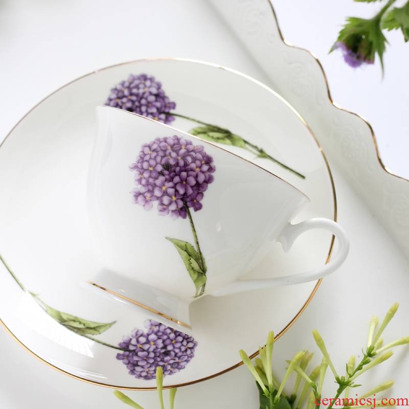Qiao mu European ceramic coffee cup set contracted hangers coffee cups and saucers English afternoon tea places
