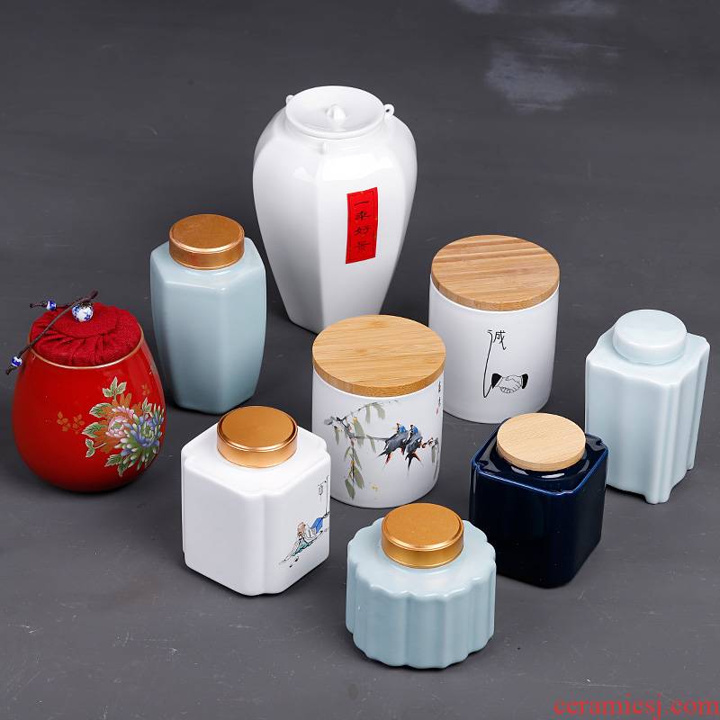Small caddy fixings portable POTS sealed as cans ceramic canned tea pot with Small as cans of mini POTS trumpet