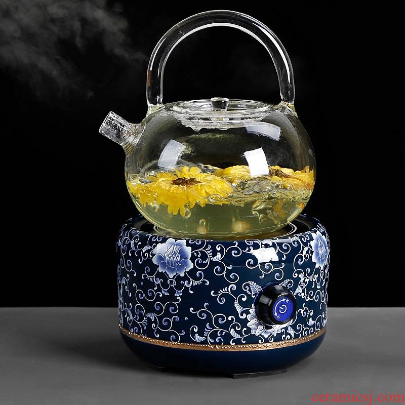 Qiao mu PMZ cooking ware ceramic electric TaoLu heat - resistant glass tea kettle cooked pu 'er tea pot home of kung fu