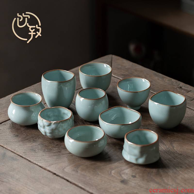 Ultimately responds to your high - end up sample tea cup ceramic cups household kung fu tea set on your porcelain masters cup single CPU
