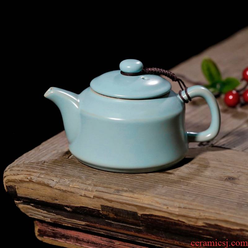 Qiao mu PMZ your up piece of antique teapot to leave but a kung fu tea set a single small ceramic teapot filter by hand
